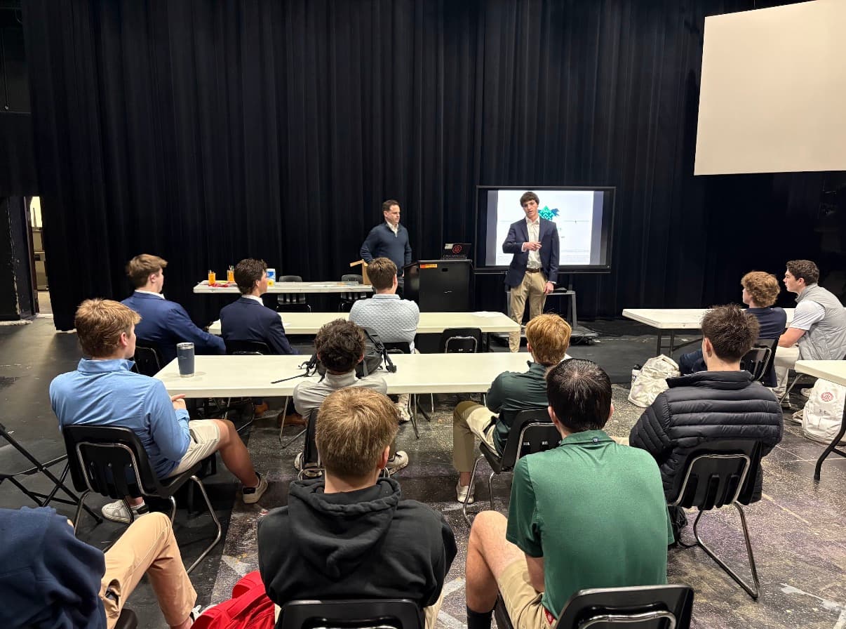 Chaminade Investment Club meeting